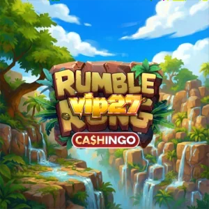 Isang makulay na jungle-themed slot interface na may mga gorilya at saging.