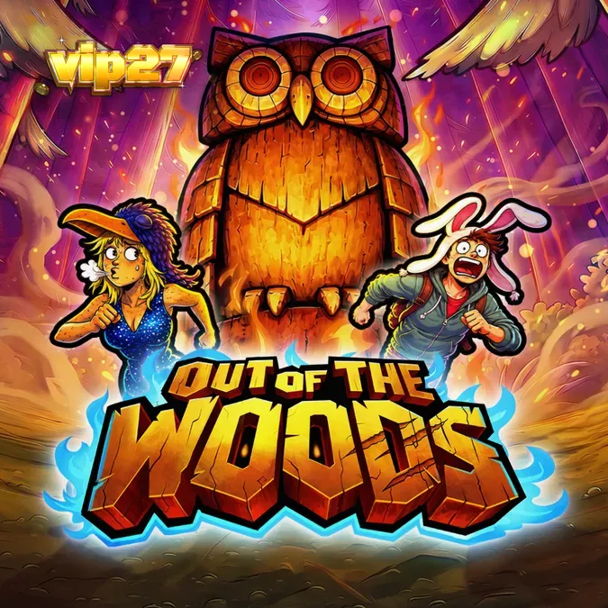 Isang madilim at misteryosong kagubatan na tema ng slot na Out Of The Woods